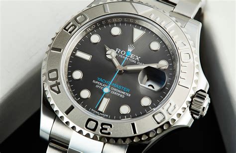 Rolex Yacht Master Rolesium 116622 slate (dark rhodium/grey).